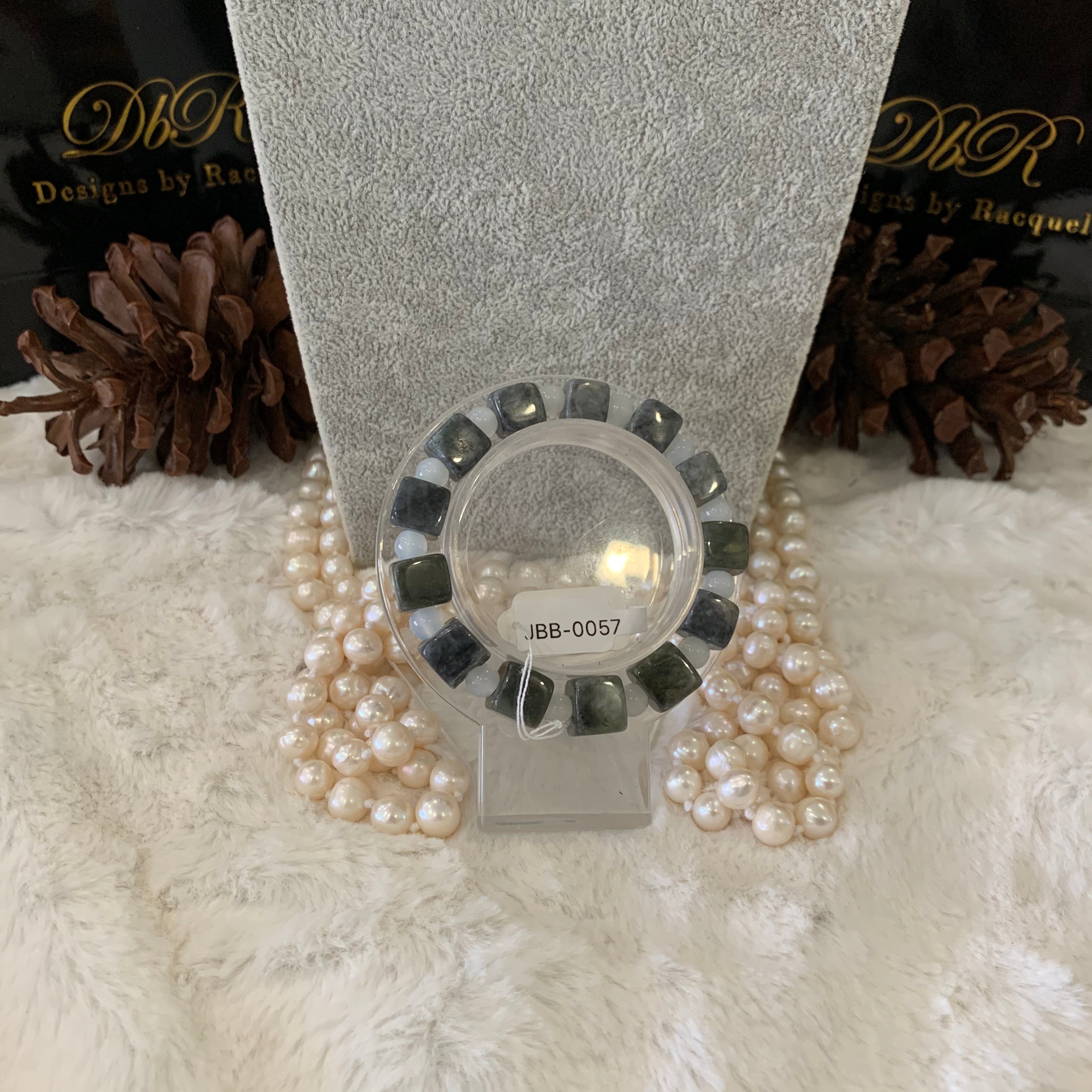 Jade Bead Bracelet (JBB-0057)