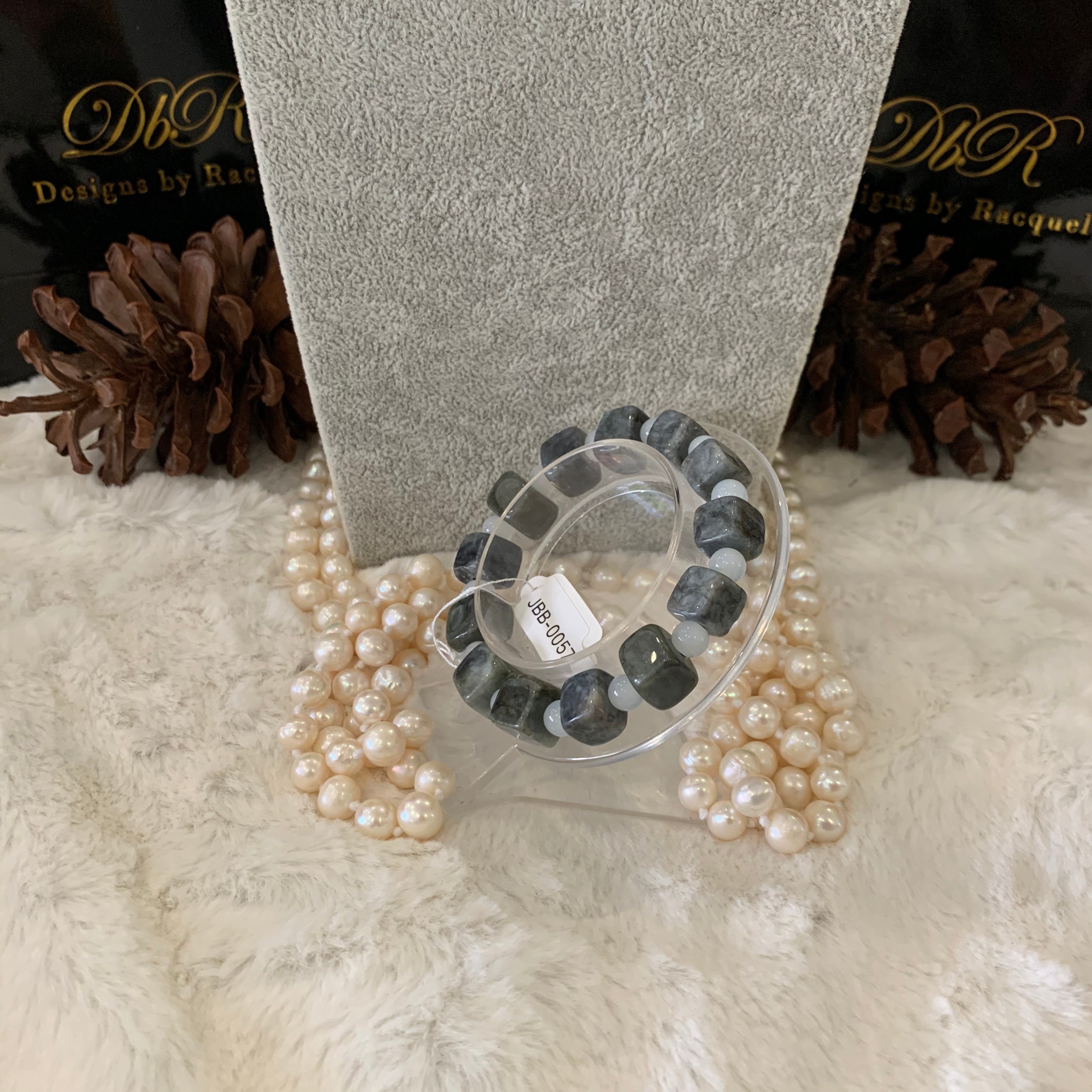 Jade Bead Bracelet (JBB-0057)