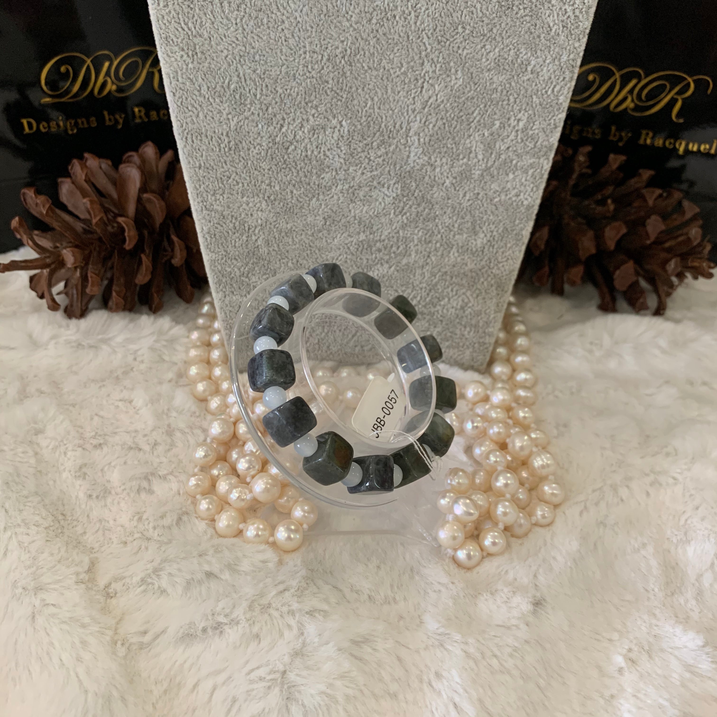 Jade Bead Bracelet (JBB-0057)