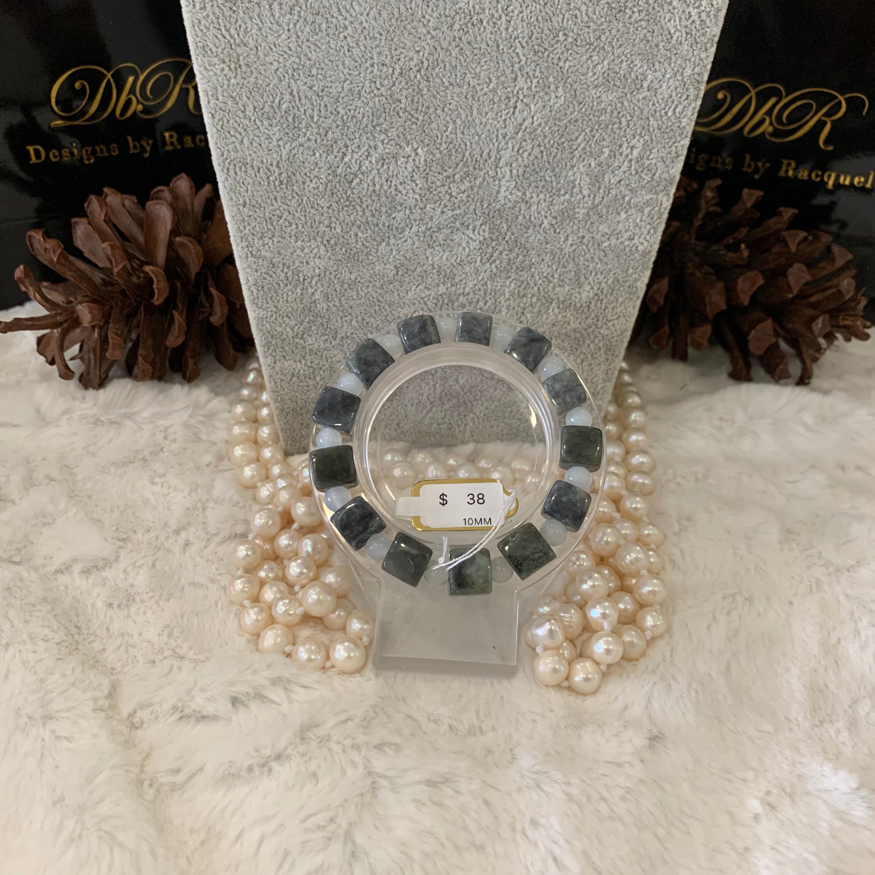Jade Bead Bracelet (JBB-0057)