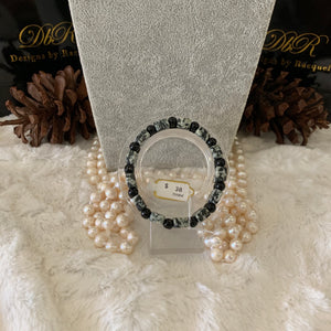 Onyx & Jasper Bead Bracelet (JBB-0059)