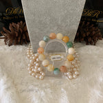 Load image into Gallery viewer, Jade Bead Bracelet (JBB-0062)

