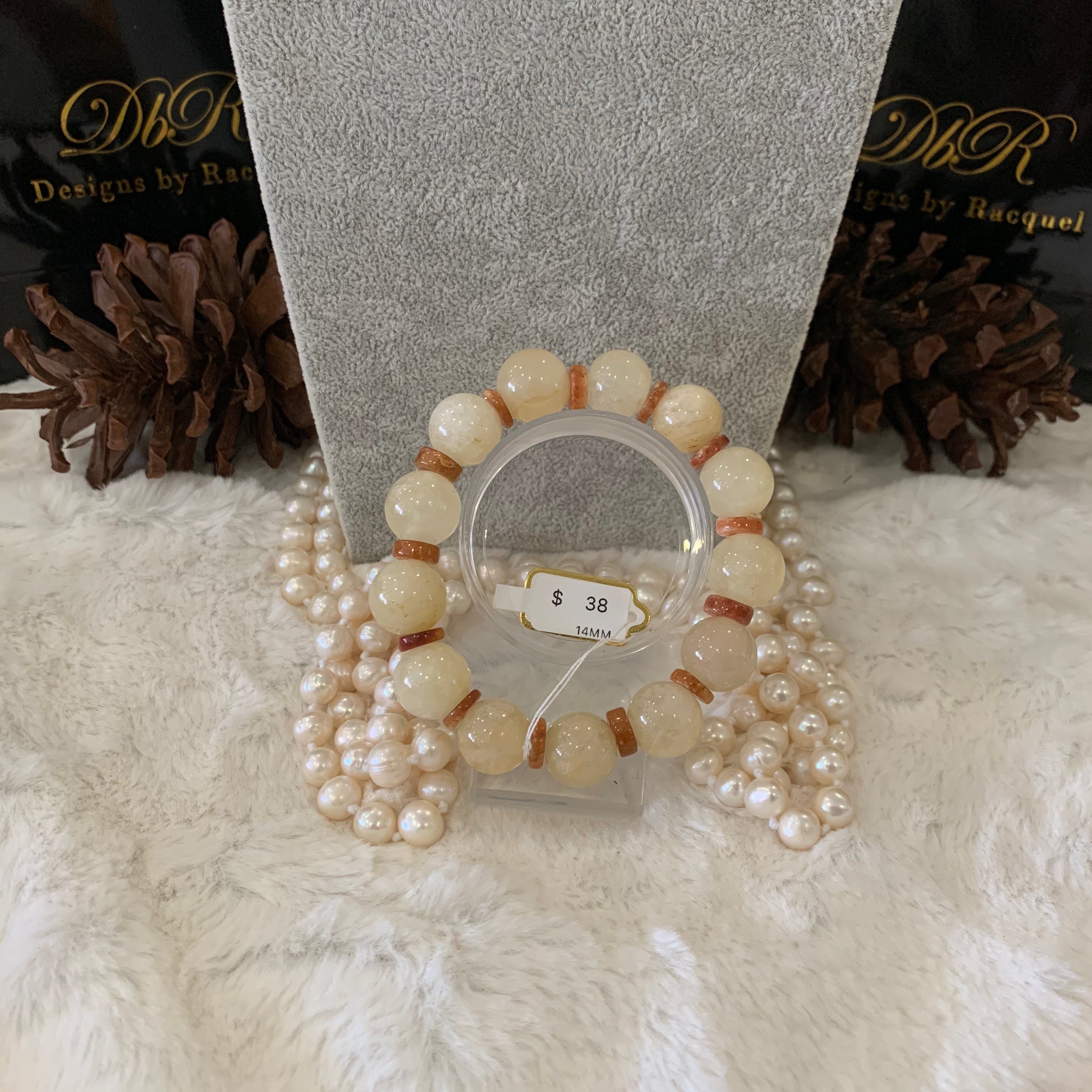 Jade Bead Bracelet (JBB-0064)