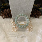 Load image into Gallery viewer, Jade Bead Bracelet (JBB-0067)
