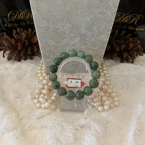 Jade Bead Bracelet (JBB-0073)