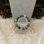 Load image into Gallery viewer, Jade Bead Bracelet (JBB-0074)
