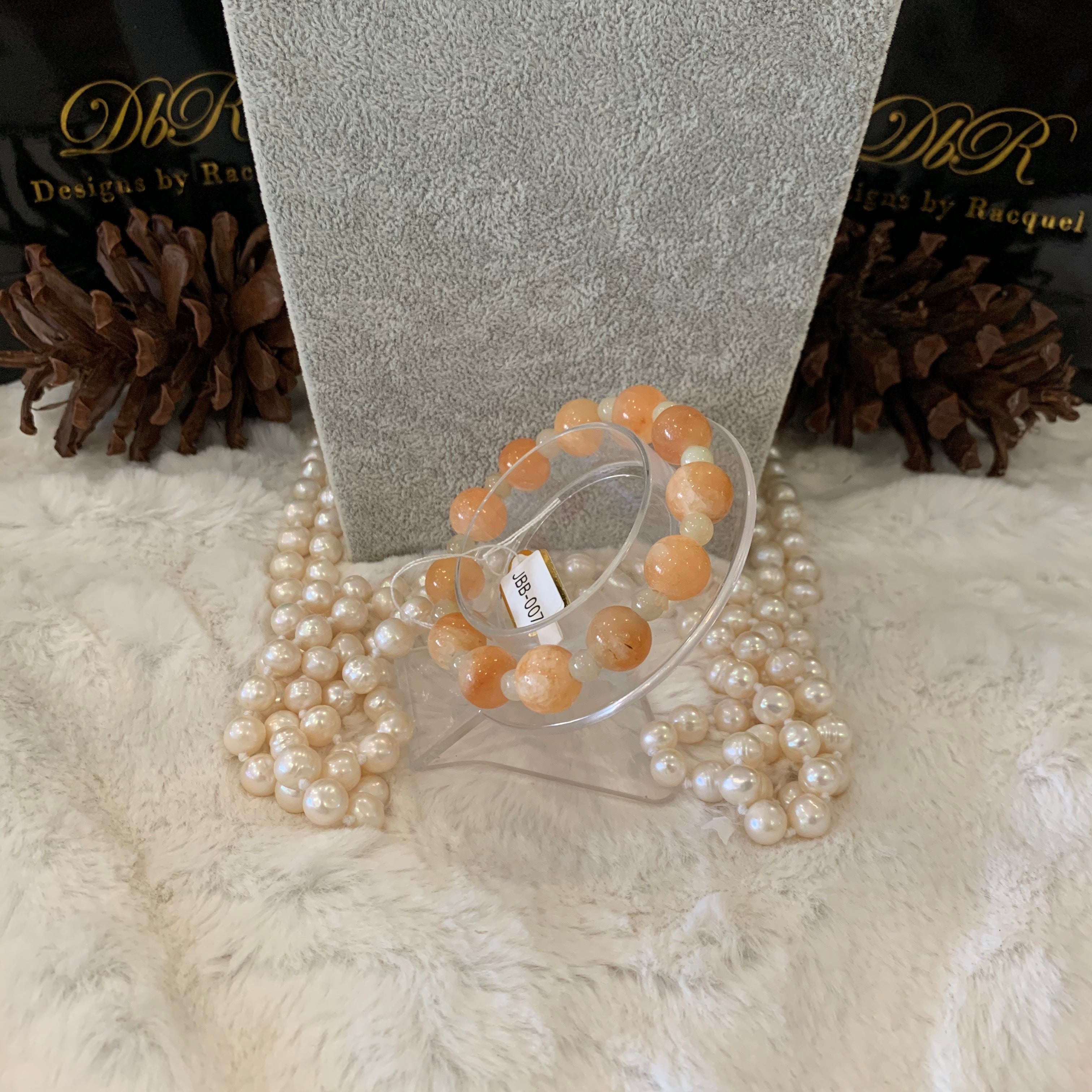 Jade Bead Bracelet (JBB-0079)