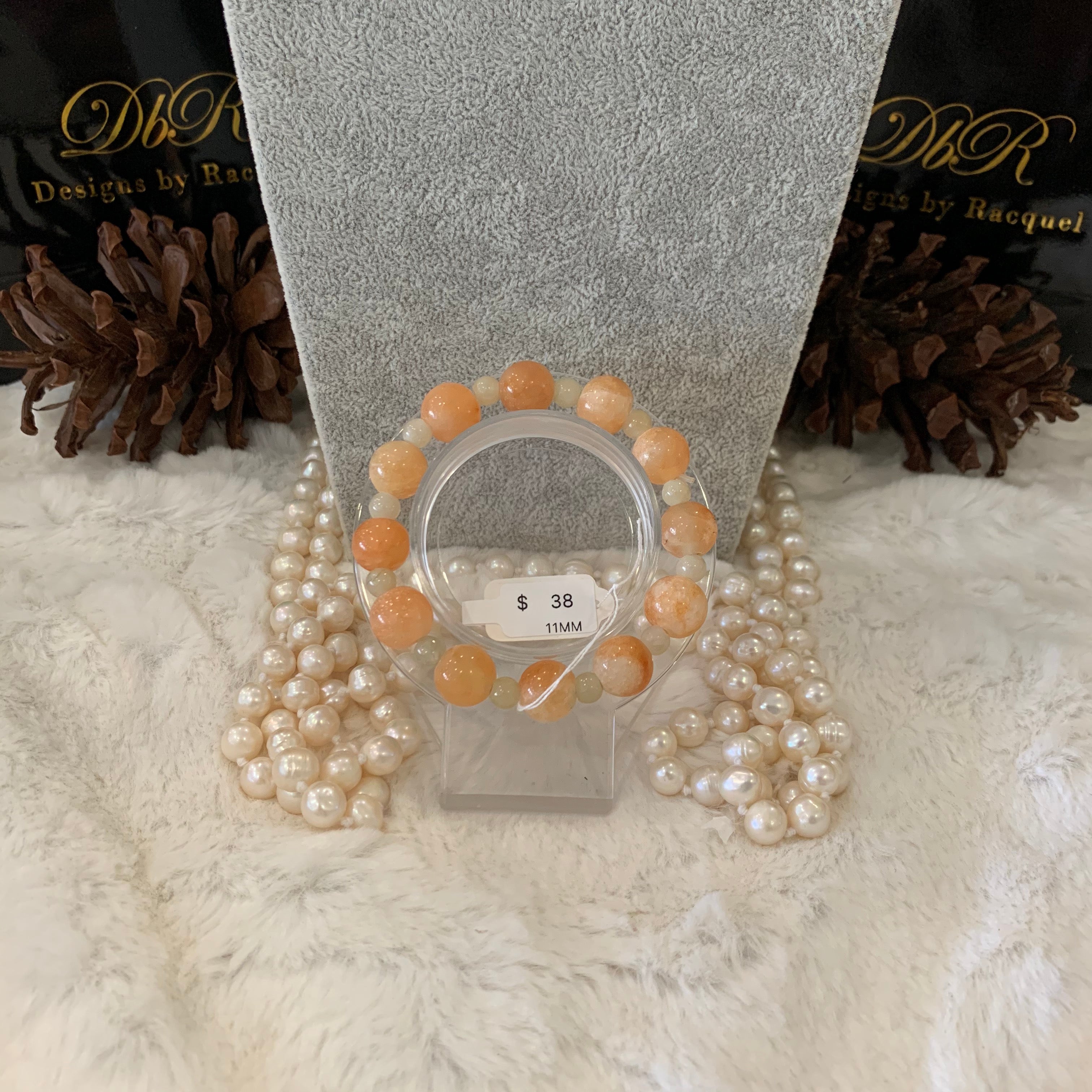 Jade Bead Bracelet (JBB-0079)