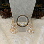 Load image into Gallery viewer, Tiger&#39;s Eye Bead Bracelet (JBB-0084)
