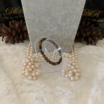 Load image into Gallery viewer, Tiger&#39;s Eye Bead Bracelet (JBB-0084)

