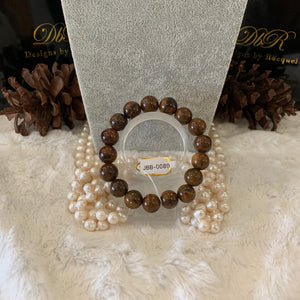 Jade Bead Bracelet (JBB-0089)