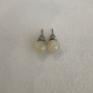 Jade Stud Earrings