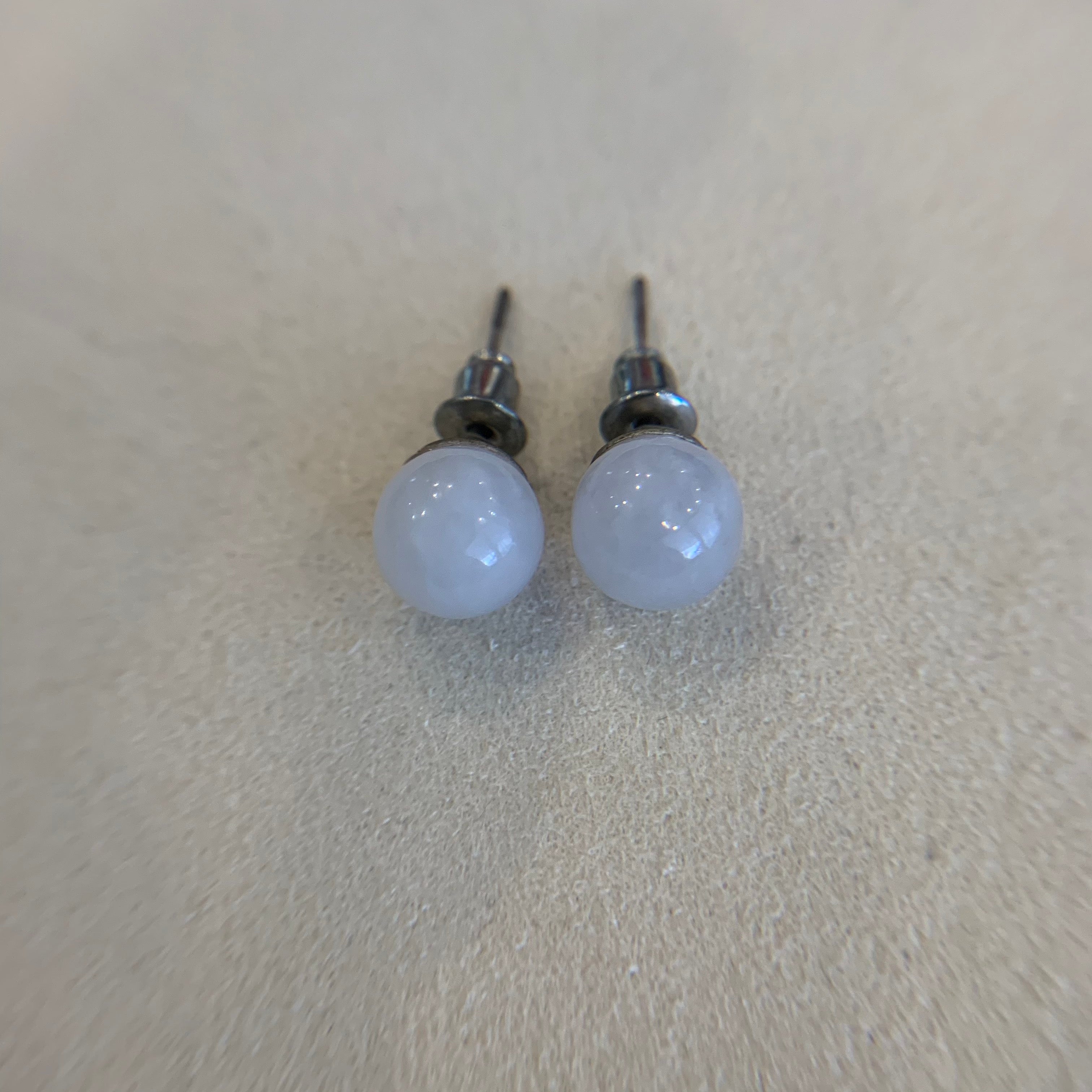 Jade Stud Earrings