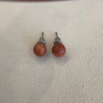 Load image into Gallery viewer, Jade Stud Earrings
