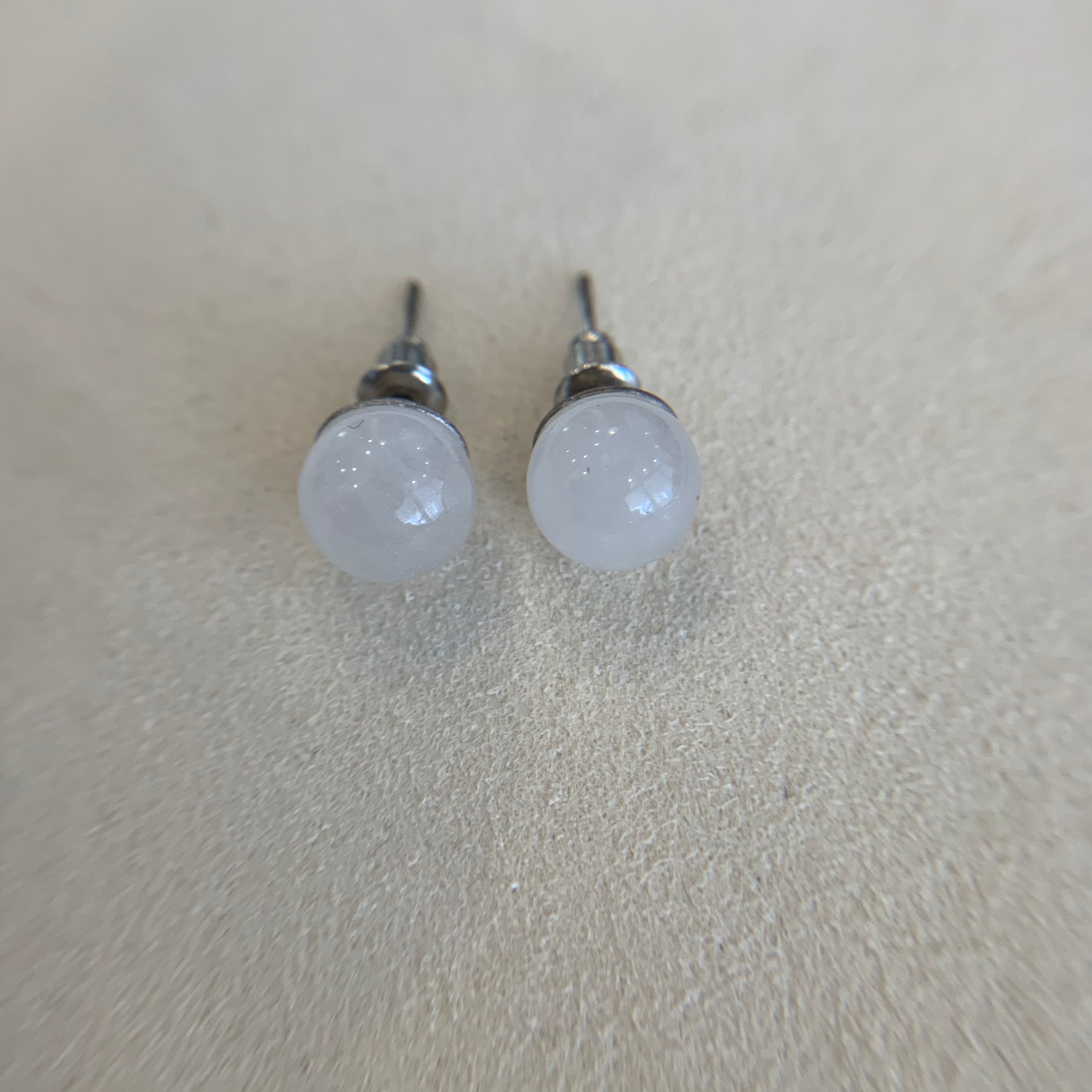 Jade Stud Earrings