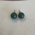 Load image into Gallery viewer, Jade Stud Earrings
