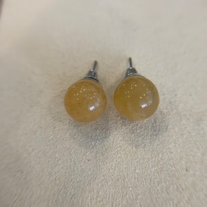 Jade Stud Earrings