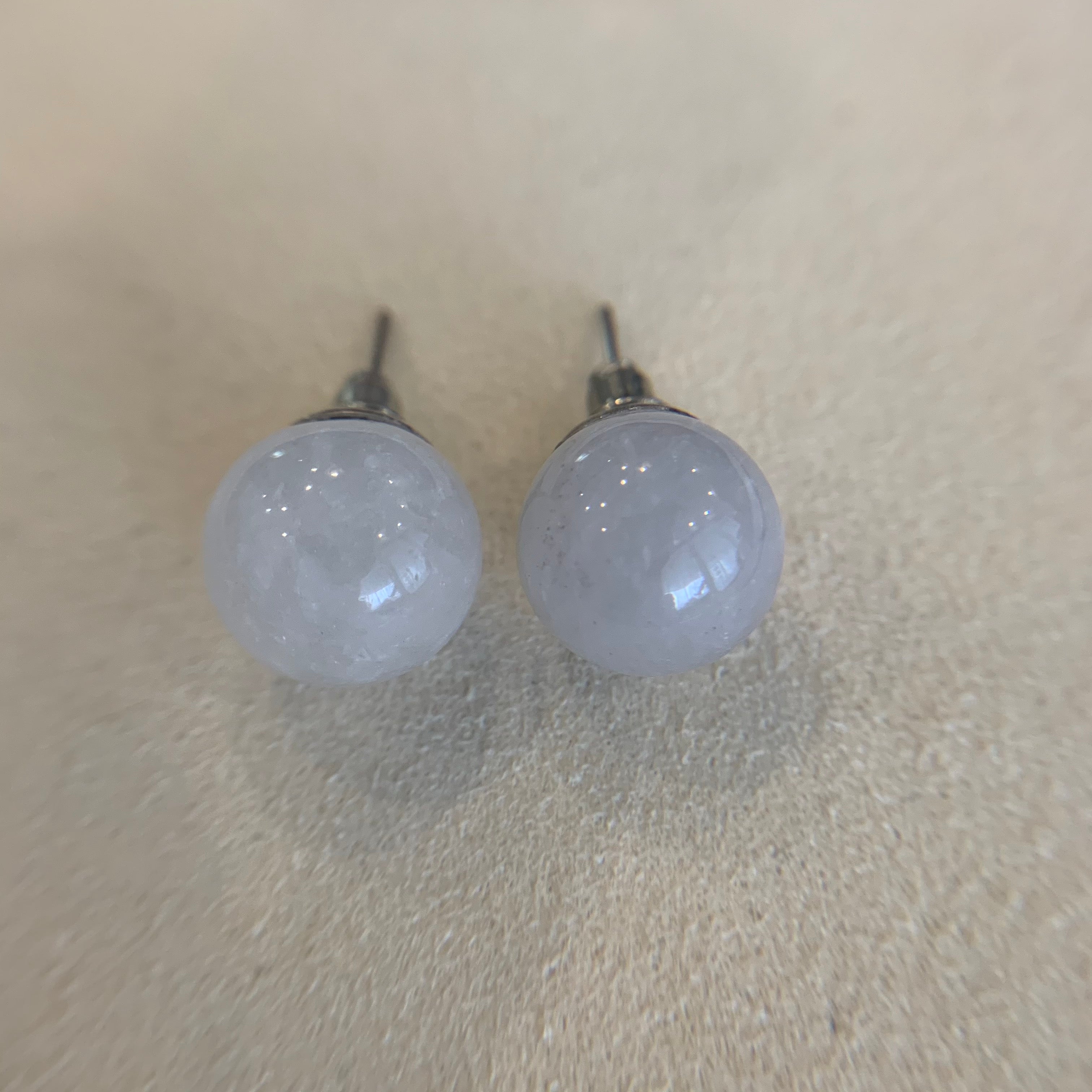 Jade Stud Earrings