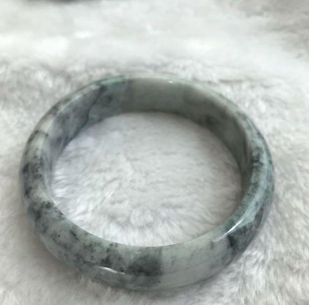 Grade A Natural Jade Bangle no certificate (JB4BAVG-0013)