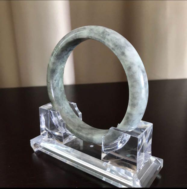 Grade A Natural Jade Bangle no certificate (JB4BAVG-0024)