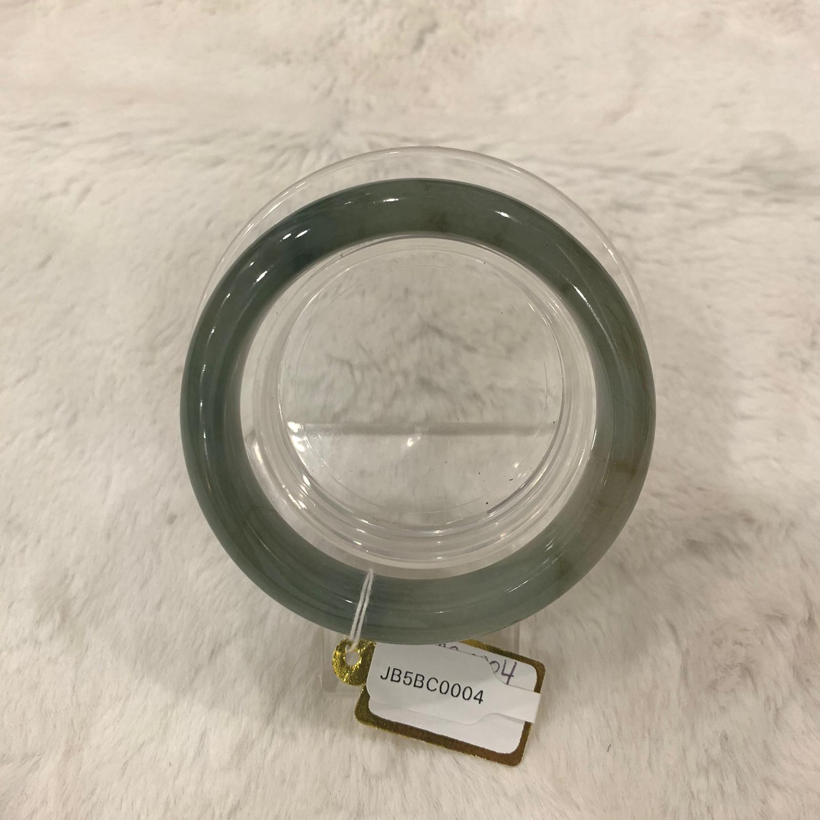 Grade A Natural Jade Bangle without certificate (JB5BC-0004)
