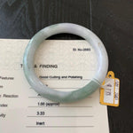 Load image into Gallery viewer, Grade A Natural Jade Bangle with certificate #2683
