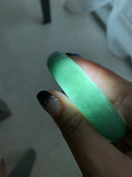 Load image into Gallery viewer, Grade A Natural Jade Bangle with No certificate #2737
