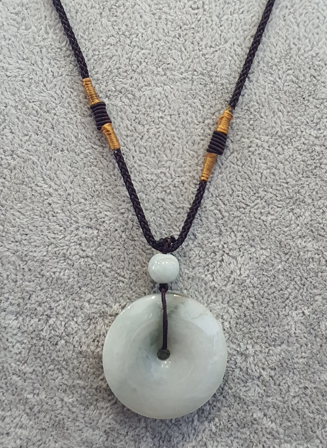 Jade Donut Pendant JP-0003