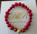 Load image into Gallery viewer, 999 Pure Gold Lucky Ball Bracelet (PB999-03)
