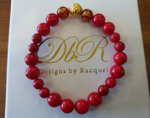 999 Pure Gold Lucky Ball Bracelet (PB999-03)