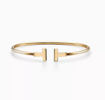 Load image into Gallery viewer, 18k T-Wire Bracelet (Thin)
