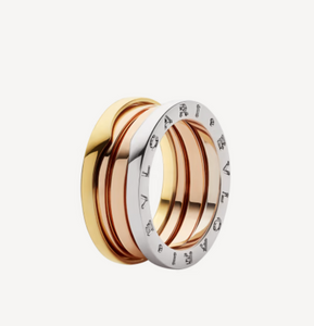 Tri-colour Spring Ring