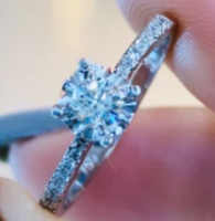 18K White Gold Ring Setting