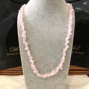 Rose Quartz Necklace (SN-003)