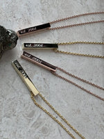 Load image into Gallery viewer, Solid Bar Necklace
