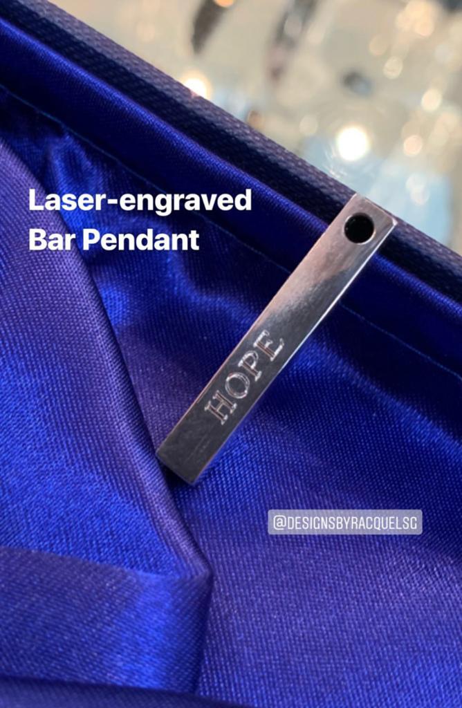 Solid Bar Necklace