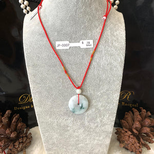 Jade Donut Pendant JP-0007
