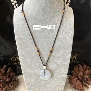 Jade Donut Pendant JP-0006