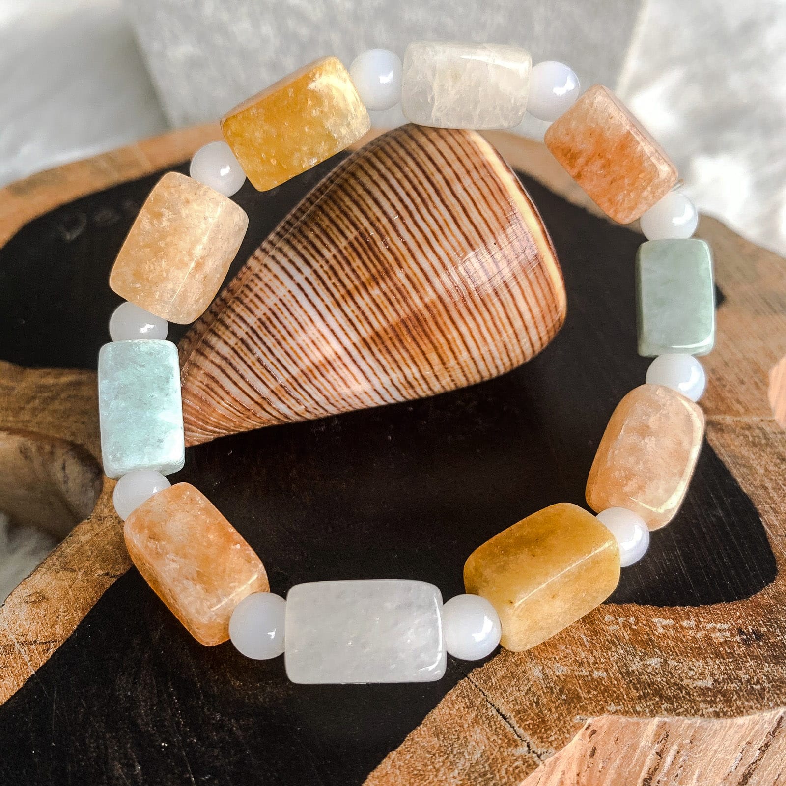 Jade Bead Bracelet (JBB-0092)