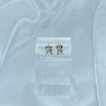 Load image into Gallery viewer, Initial Earring in White Gold (DBREAR-0011)
