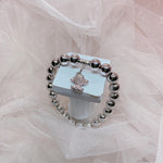 Load image into Gallery viewer, Silver beaded Bracelet (DBRBRC-0007)
