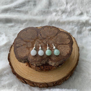 Jade Stud Earrings