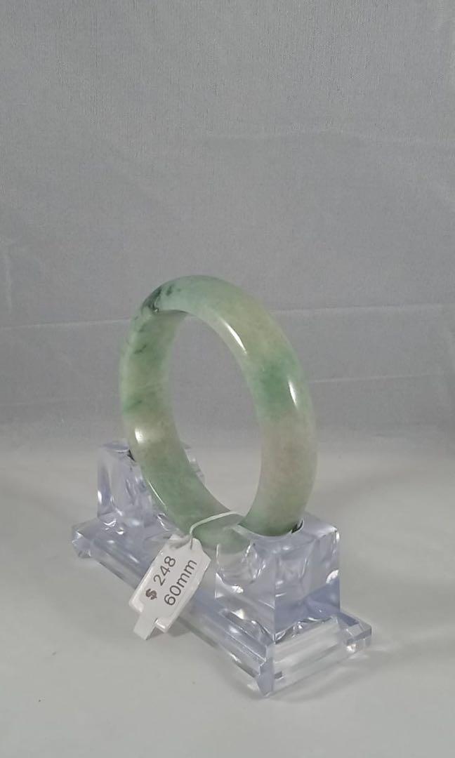 Grade A Natural Jade Bangle no certificate (JBDEC19-0002)