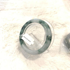 Grade A Natural Jade Bangle with certificate #6278