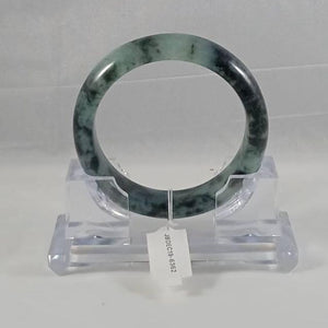Grade A Natural Jade Bangle with certificate #6362