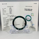 Load image into Gallery viewer, Grade A Natural Jade Bangle with certificate #6370
