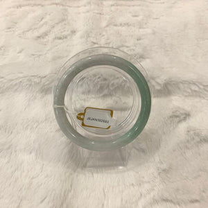 Grade A Natural Jade Bangle with certificate #2693