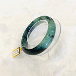 Load image into Gallery viewer, Grade A Natural Jade Bangle with certificate #4019
