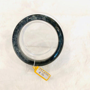 Grade A Natural Jade Bangle with certificate #4078