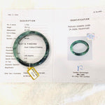 Load image into Gallery viewer, Grade A Natural Jade Bangle with certificate #4083
